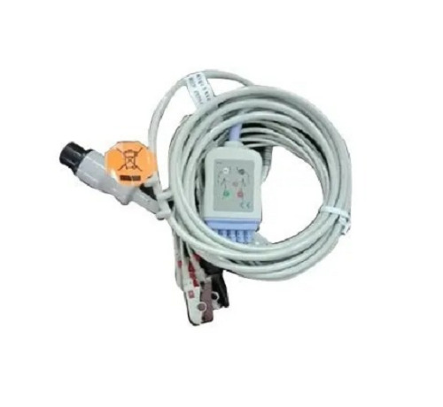 Flame Proof Heat Resistant Plastic and Rubber Multicore Electrical Ecg Monitor Cable For Hospital