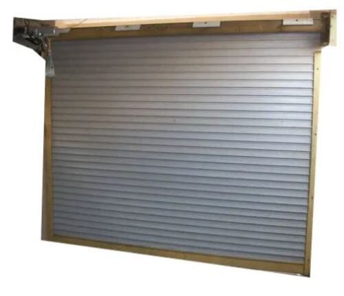 Silver Horizontal Opening Corrosion Resistance And Durable  Aluminium Roller Shutter 