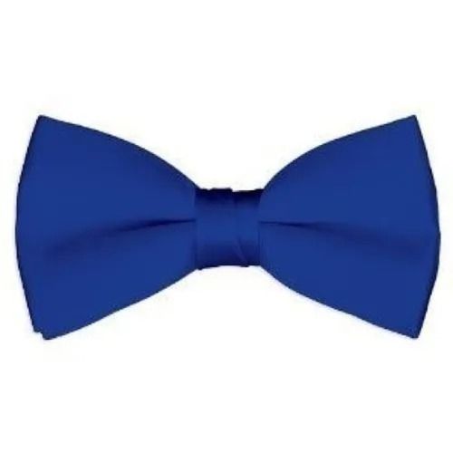 Hypoallergenic Soft Cotton Plain Dyed 4.5 Inches Bow Tie For Men