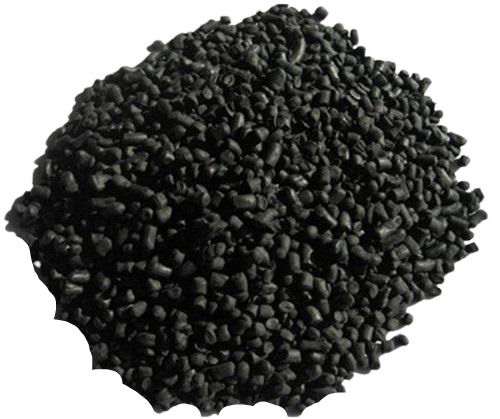 Black Semi Rigid And Chemical Resistance High Density Polyethylene Granules