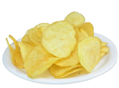 Tasty And Crunchy Fried Salty Potato Chips With 3 Week Shelf Life