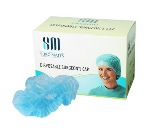 10x8 Inches Light Weight Sterilized Non Woven Disposable Surgical Cap