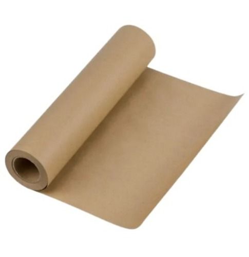 White 20 Meter Double Core 150 Gsm Eco Friendly Plain Kraft Paper Roll 