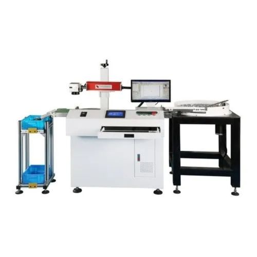 30 Watts Usb Motion Control Automatic Fiber Laser Marking Machine