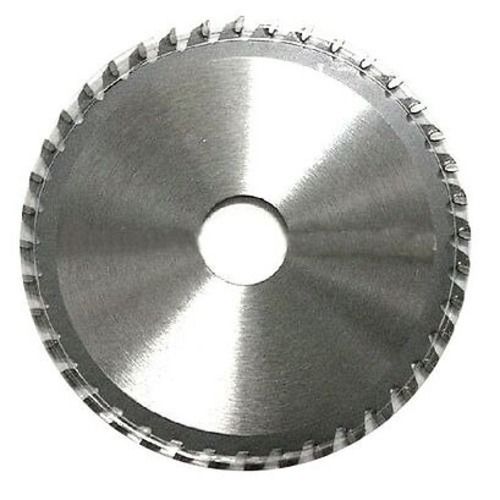 Silver 4.2 Inches Galvanized Stainless Steel Round Wood Cutting Blade 