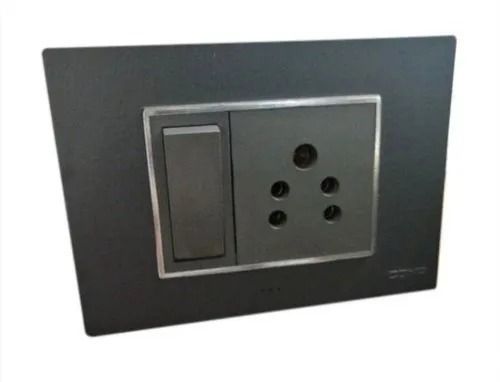 Grey 7 X 5 Inch Protection Polycarbonate Electric Modular Switch 