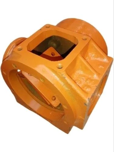 Yellow 98% Efficacy Die Casting Rotavator Gearbox Housing For Agricultural Machine