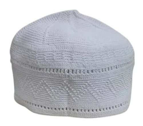 Hypoallergenic Soft Cotton Hand Made Embroidered Islamic Cap For Men'S Age Group: 2 Years To 85 Years