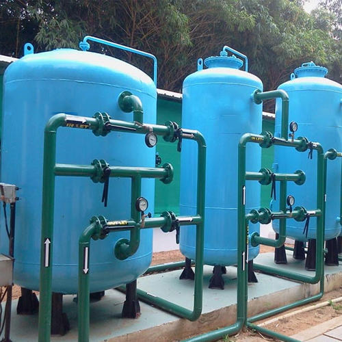 Mild Steel Semi Automatic Demineralization Plants For Water Filtration