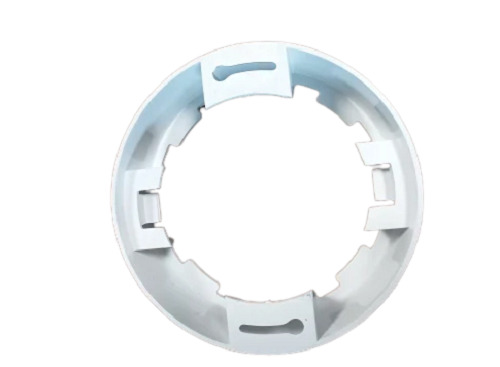 Plastic Spare Parts - 6x15x15 cm, White Color, Lightweight Design | Water & Crack Resistant, Powder Coated Finish, Perfect for Bulb Fitting