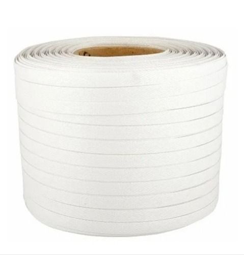 White 15 Meter 0.5 Megapascals 4 Side Seal Plain Polypropylene Strapping Roll