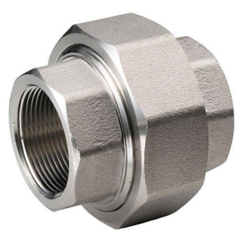 3 To 8 Inches Long Aisi Standard Round Stainless Steel Forget Union Fitting