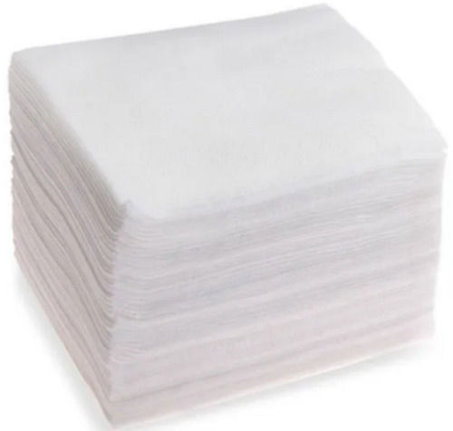 4 X 4 Inches 1 Mm Thick Disposable Plain Square Soft Tissue Paper