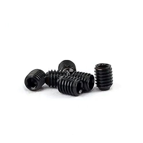 Black 5 And 2 Millimeters Round Shape Smooth Galvanized Shiny Socket Set Screw