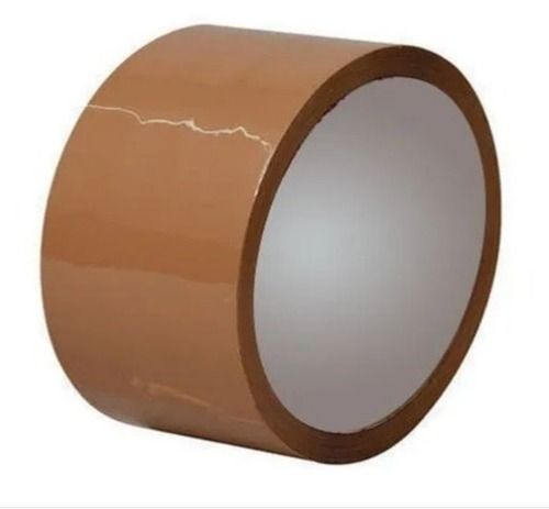 50 Meter 0.1 Mm Thick 2.5 Inch Single Sided Brown Tape For Packaging