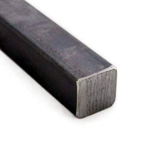 Silver 6 Meter 2 Inch 6 Mm Thick Durable Mild Steel Square Bar For Construction 