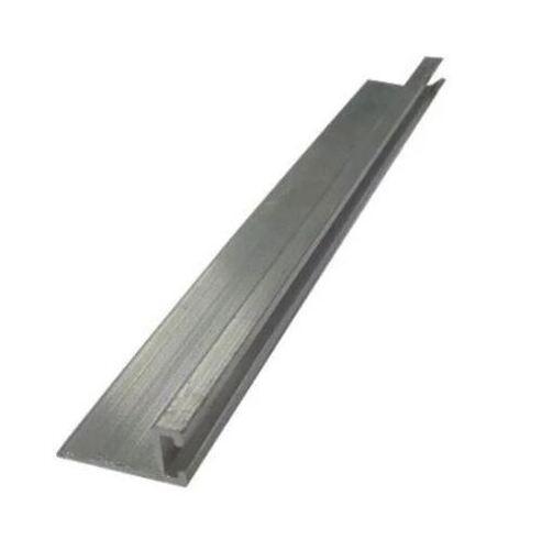 Silver 90 Megapascal Strength 6061 Grade Oxidized Polished Aluminium Section