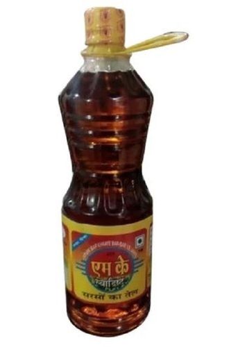 98% Pure 1 Liter Common Crude Mustard Oil For Cooking Application: Kitchen