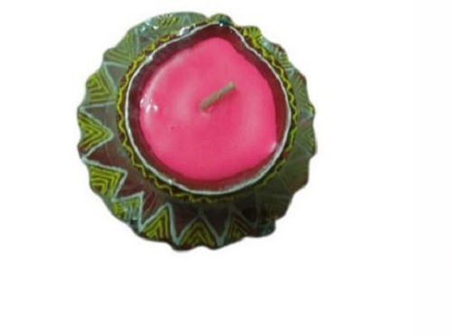 Colored Wax Candles - Gel Wax, Customized Size, Multicolor | Flame-less, Relighting, Table Mounted, Eco-Friendly, Lightweight