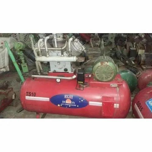 ELGi 10HP Used Air Compressor With Compressor Speed 900 RPM