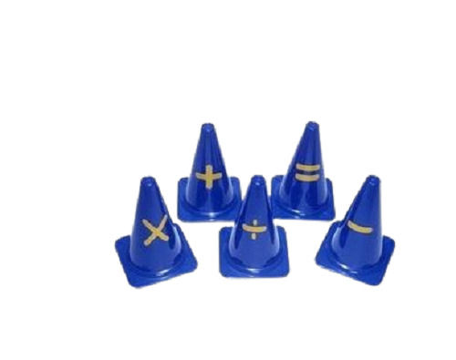 Plastic Waterproof Mathematical Symbol Marker Cone Set