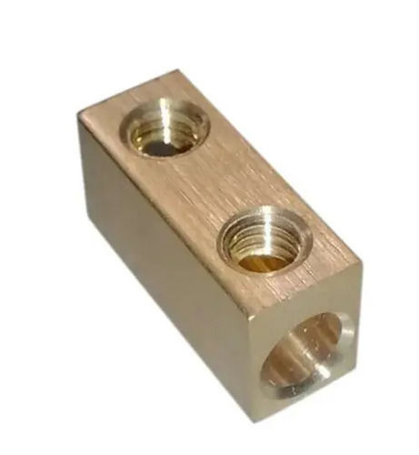 Golden Polished Brass Terminal Connector For Electrical Fittings