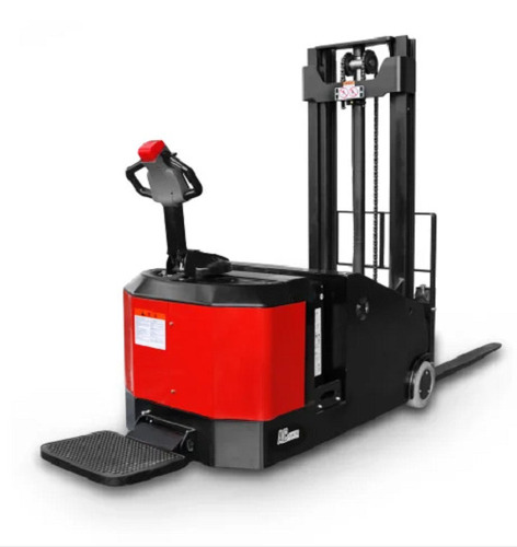 रेड एंड ब्लैक हाई स्ट्रेंथ काउंटर वेट इलेक्ट्रिक स्टेकर