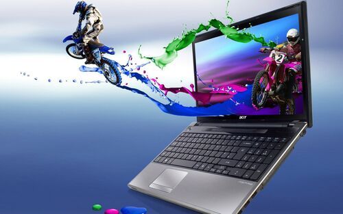 Upto 6 Gb Memory 14-16 Inches Screen Laptop Available Color: Black