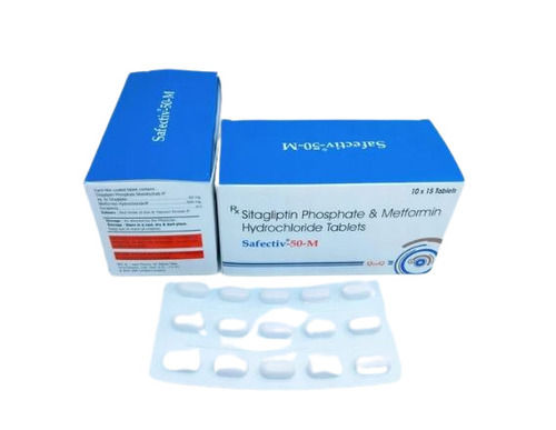 10 X 15 Strips Sitagliptin Phosphate And Metformin Hydrochloride Tablet Acid Value: Na Mgkoh/G