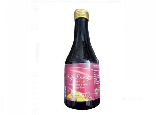 100 Ml Fruit Extract Energy Syrup With 12 Months Shelf Life