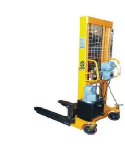 1000 KG Loading Capacity Four Wheels Flameproof Electric Stacker