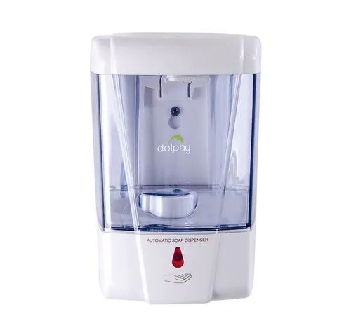 White 15X10X12 Cm Wall Mounted Automatic Touchless Abs Plastic Hand Sanitizer Dispenser