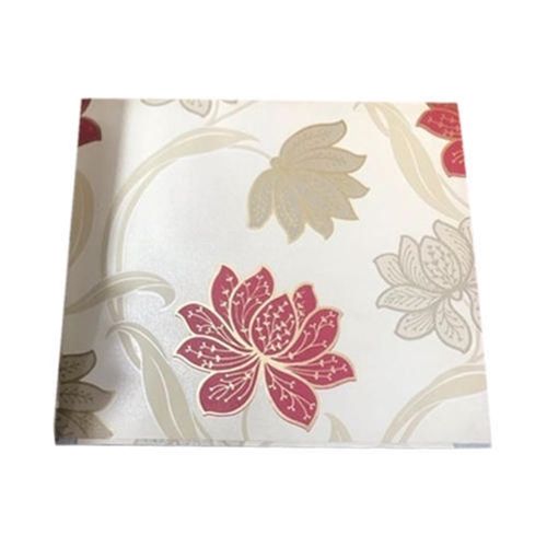 5-10 Mm 8x4 Feet Finely Polished Waterproof Smooth Shiny Floral Pvc Marble Sheet