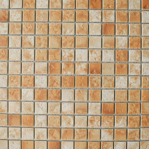 5-20 Mm Brown Glass Mosaic Swimming Pool Tiles