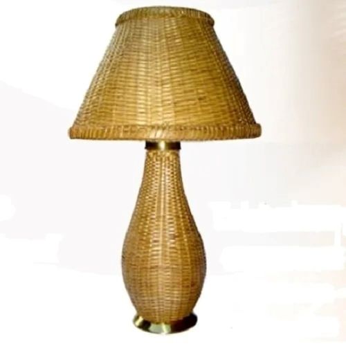50 Watts Power And 16 Inch Size Modern Style Electric Power Bamboo Table Lamp