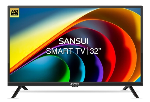 73.8x19x47 Cm Plastic Polarizing Recording Mode Sansui 80cm (32 Inch) Hd Ready Smart Led Tv