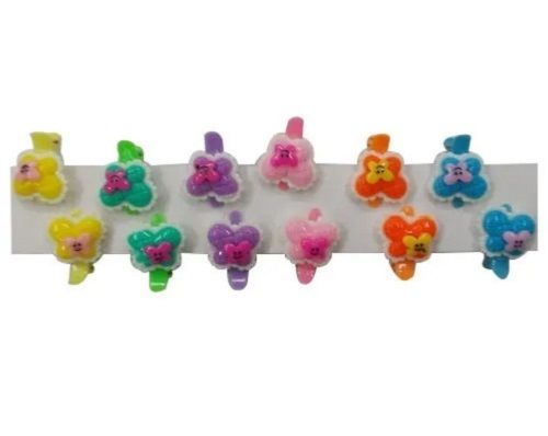 Lightweight Durable And Multi-color Non-toxic Plastic Hair Clips For Girls