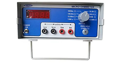 Ohm Micro Meter Calibration Service Application: Industrial