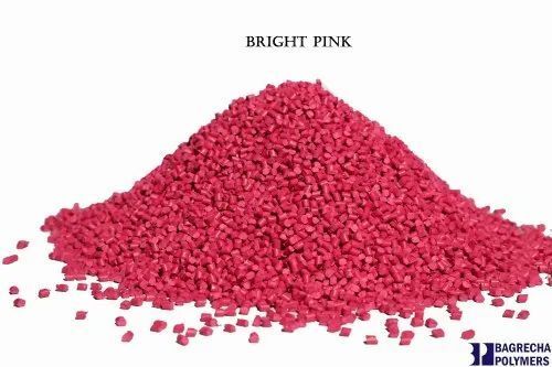 Plastic Bright Pink Masterbatch Granules For Plastic Industry