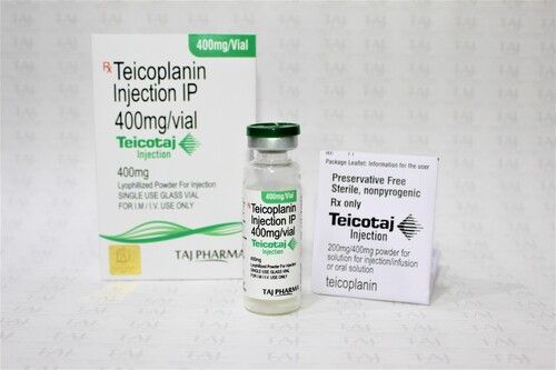 Teicoplanin 400 MG Injection IP