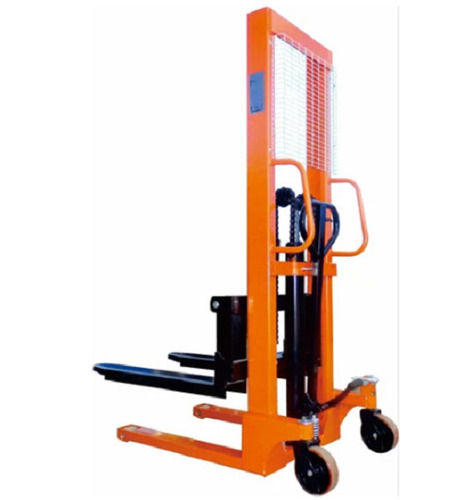 Silver Two Wheels Hydraulic Manual Hand Stacker