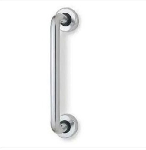 Silver 15X2 Inches Light Weight Glossy Finished Stainless Steel Solid Grab Bar