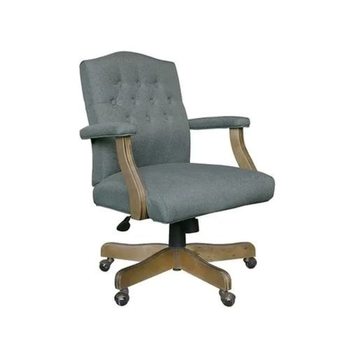 38*25 Inches 20-25 Kg Polished Modern Machine Made Stackable Wooden Boss Office Chair No Assembly Required