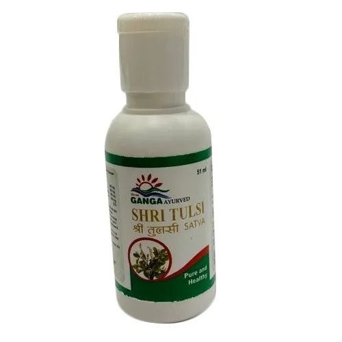 Ayurvedic Medicine 50 Ml Pure And Healthy Promote Digestion Tulsi Drop