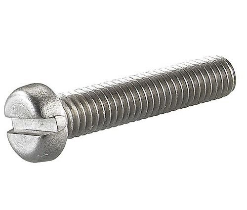 6 to 60 mm Round Head Zinc Plated Machine Screws 