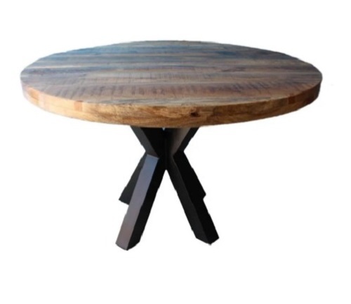 Attractive Stylish Durable Modern Solid Wooden Round Coffee Table