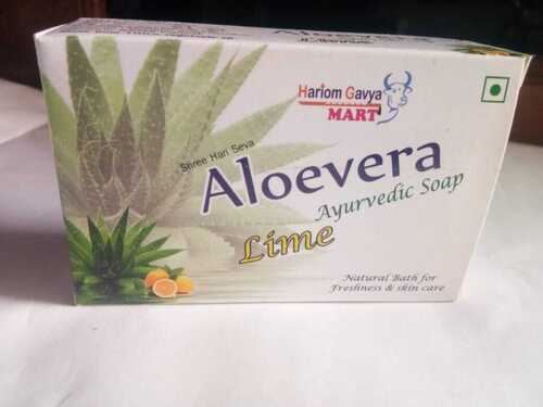 Ayurvedic Aloe Vera Soap Use For Oily Dry And Normal Skin