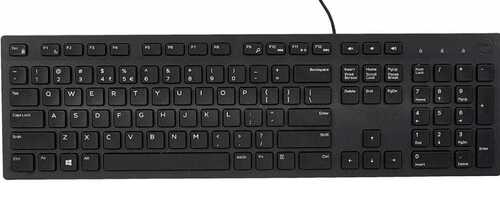 Dell Computer Black Multimedia Wired Keyboard