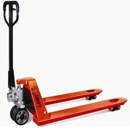 Red High Strength Hydraulic Hand Pallet Trucks