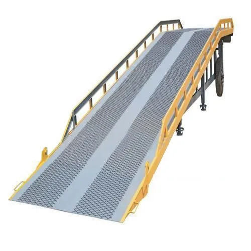 High Strength Mild Steel Hydraulic Dock Loading Ramp